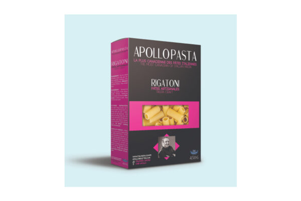 Giovani Apollo packaging de pâtes artisanales, conception et design