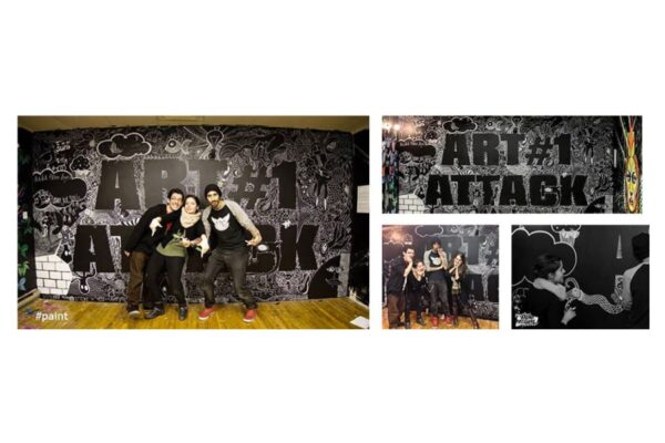 Art Attack #1 - Murale - Fresh Paint Gallery